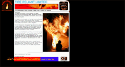 Desktop Screenshot of firereliant.co.uk